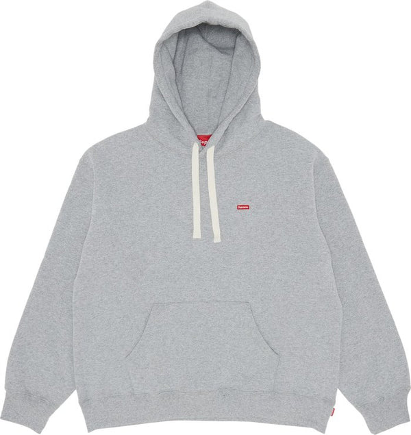 Supreme Small Box Hooded Sweatshirt Heather Grey