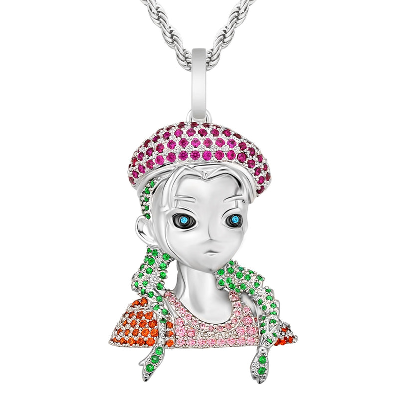 G4LIFE NFT HUMAN GIRL PENDANT