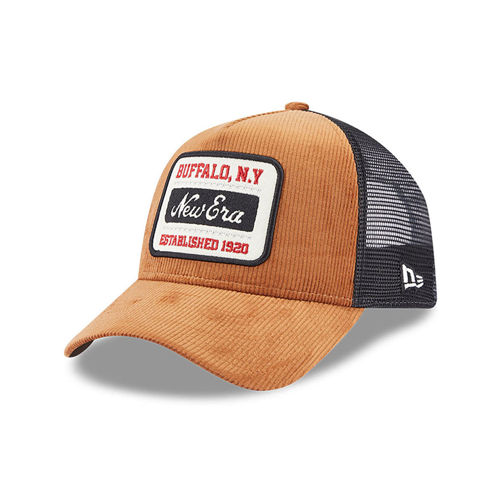 New Era Cord The Patch | G Trucker Brown