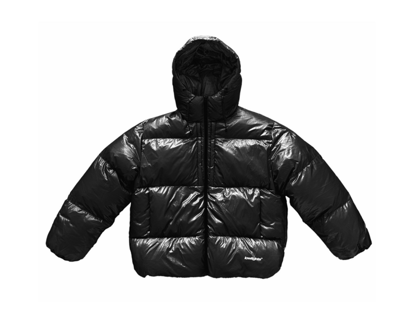 Low Lights Studios Lynx Puffer Jacket Black