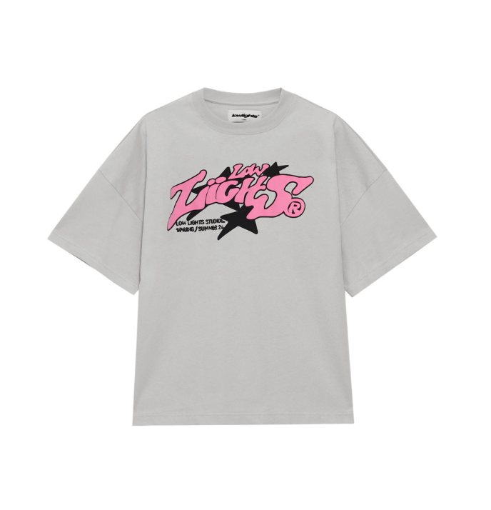 Low Lights Studios Astro T-Shirt Light Grey