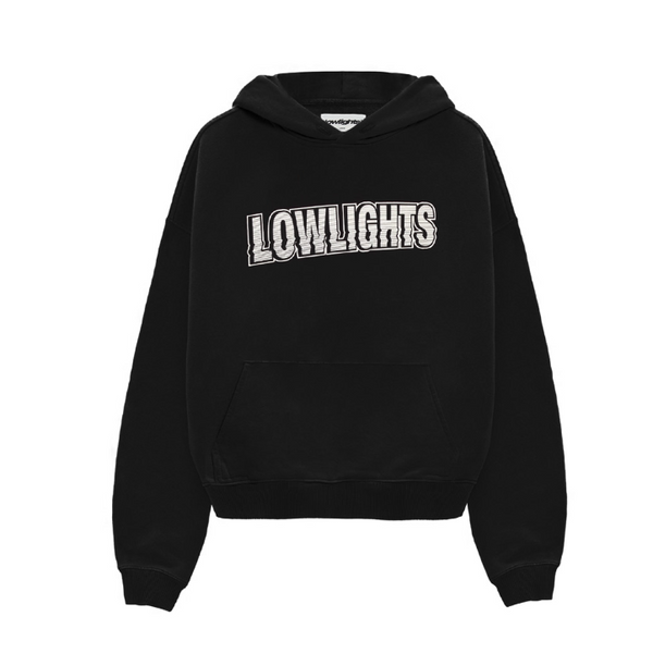 Low Lights Studios Waves Hoodie Black