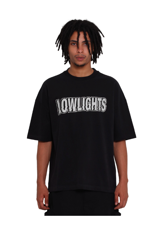 Low Lights Studios Waves T-Shirt Black