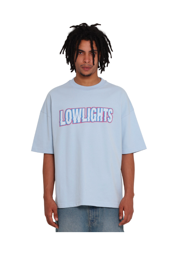 Low Lights Studios Waves T-Shirt Sky Blue