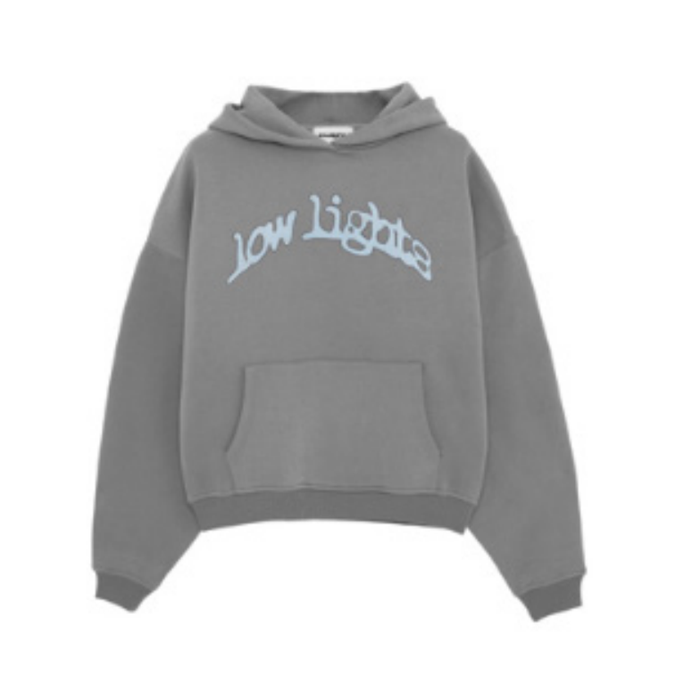 Low Lights Studios Neutron Star Hoodie Light Grey