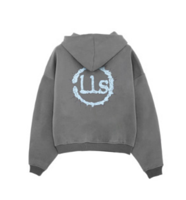 Low Lights Studios Neutron Star Hoodie Light Grey