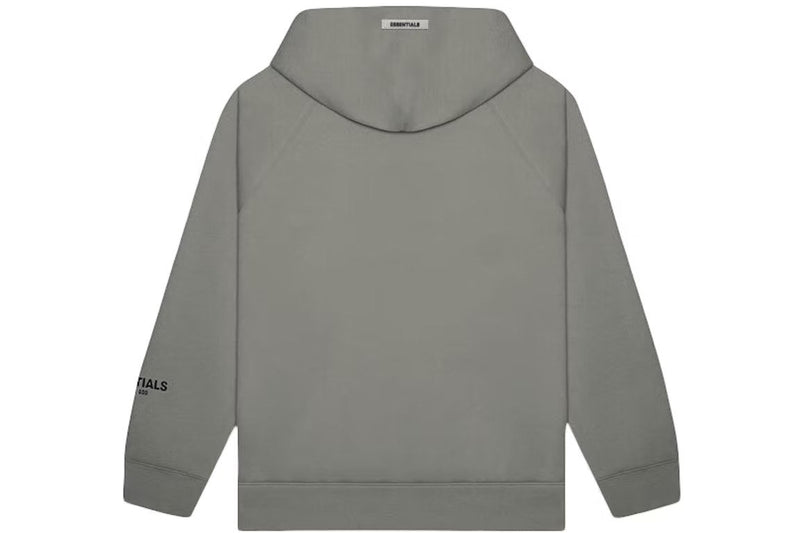 Fear of God Essentials Applique Logo Zip-Up Charcoal