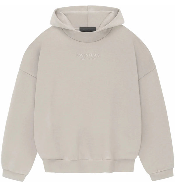 Fear of God Essentials Hoodie (FW23) Silver Cloud