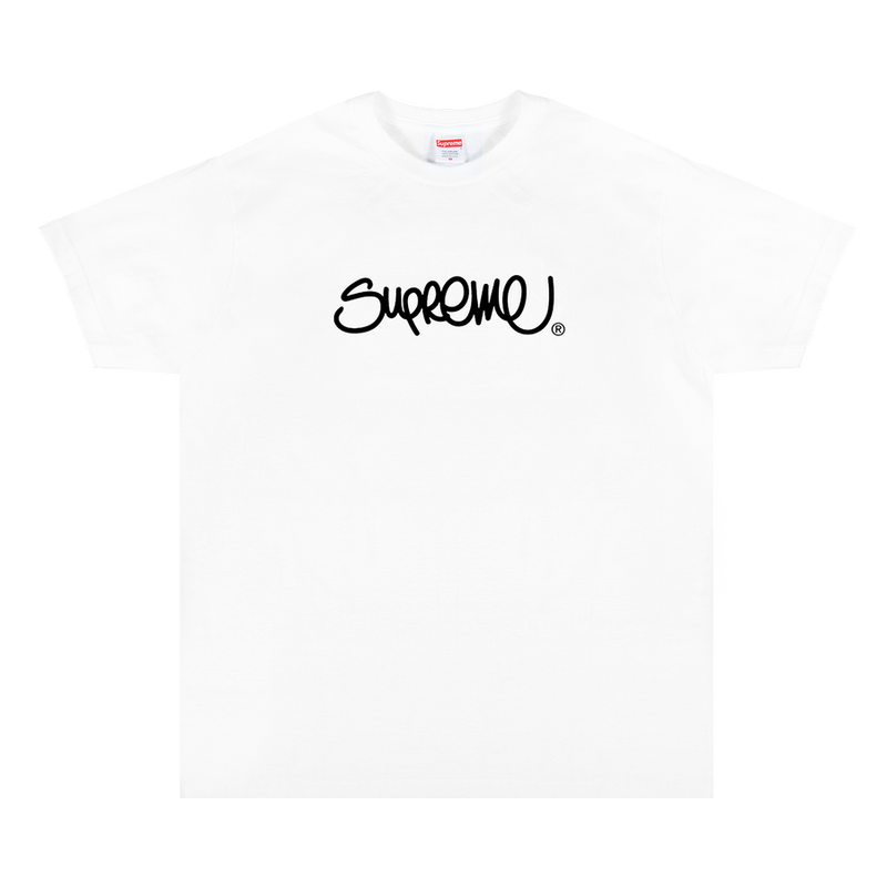 Supreme Handstyle Tee White