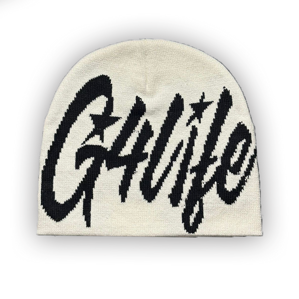 G4LIFE Star Beanie White