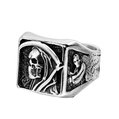 SKULL GOTHIC RING