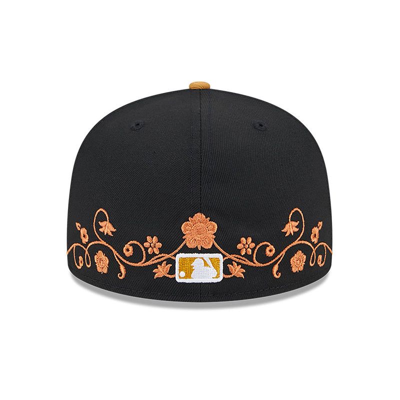 59FIFTY New York Yankees Floral Vine Fitted Cap Schwarz