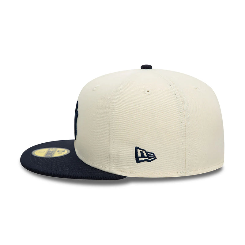 59FIFTY New York Yankees Team Colour Fitted Cap Beige