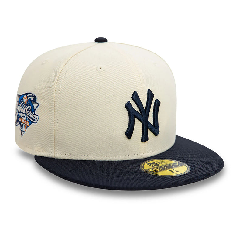 59FIFTY New York Yankees Team Colour Fitted Cap Beige