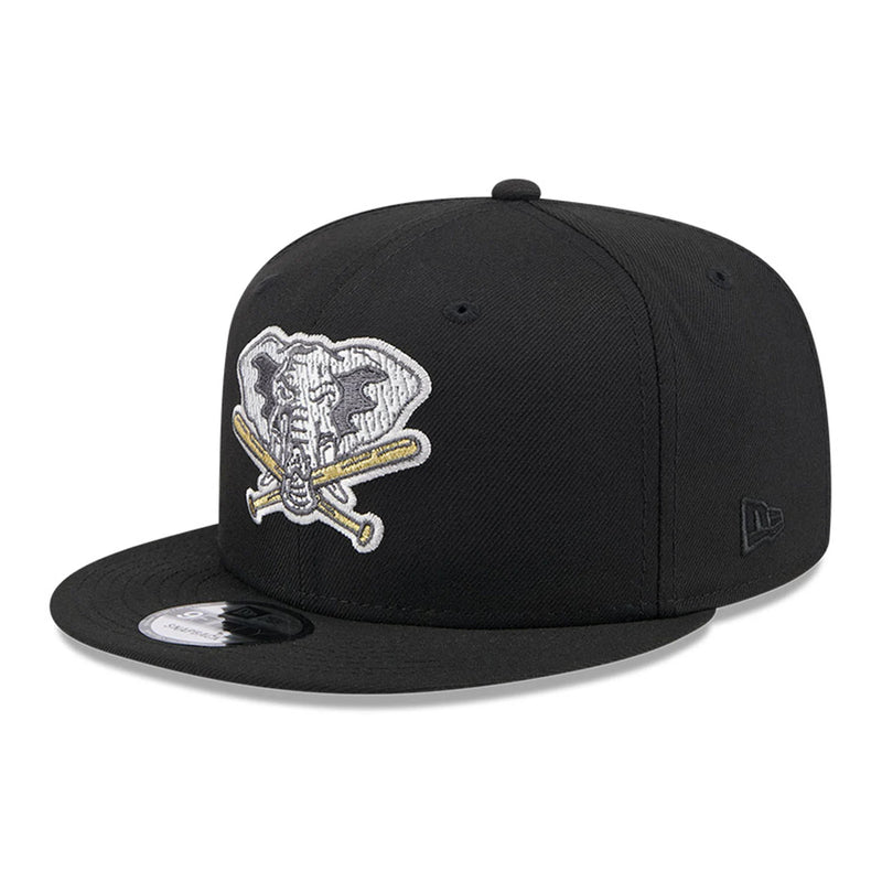 9FIFTY Oakland Athletics Animal Fill Snapback Cap Schwarz