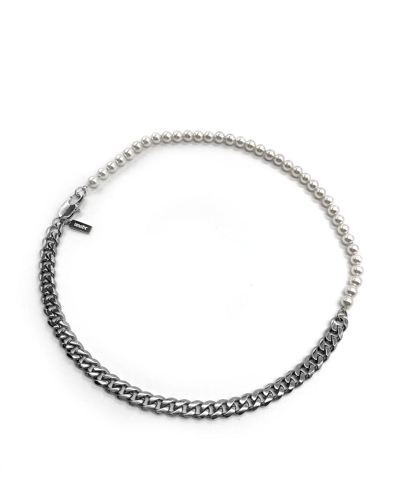 Unshinebar Pearl-Cuban Chain Steel