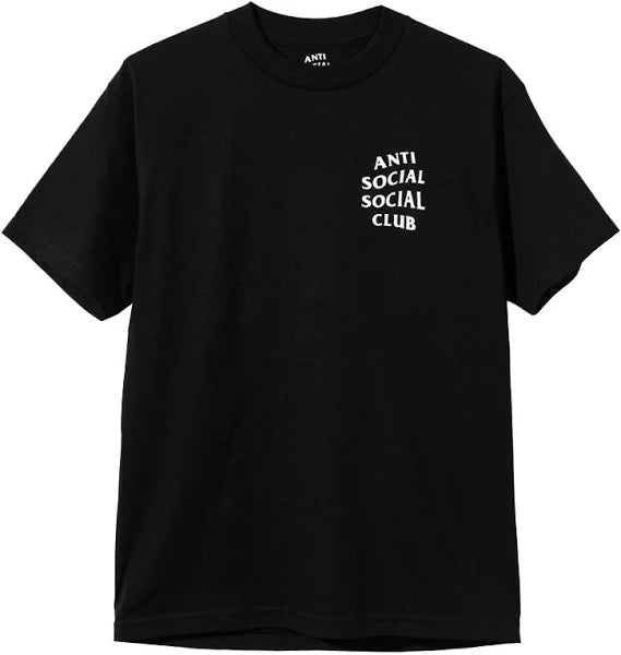 ASSC LOGO TWO TEE BLACK